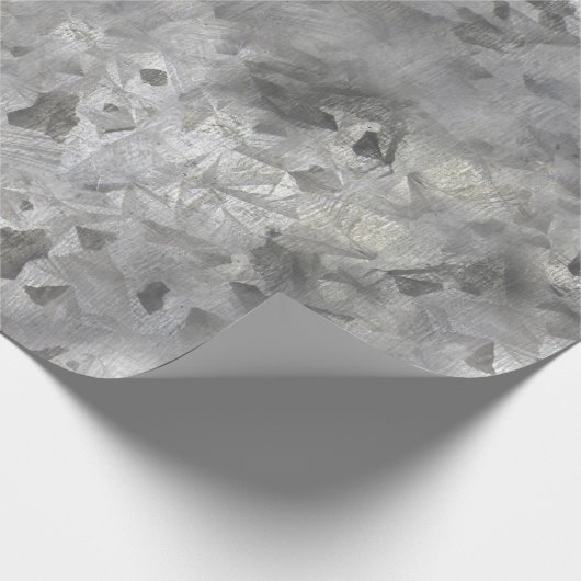 Galvanisierter Stahl Geschenkpapier (Ecke)