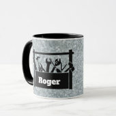 Galvanized metal with toolbox personalized tasse (Vorderseite Links)