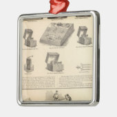 Galvano Faradic Manufacturing Company Bickford Silbernes Ornament (Links)