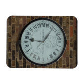 Galvanomagnetische Uhr 3"x4" Magnet (Horizontal)