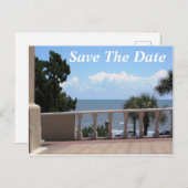 Galveston| Ankündigung Datum freihalten Postkarte (Vorne/Hinten)