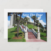 Galveston | Ankündigung Datum freihalten Postkarte (Vorne/Hinten)