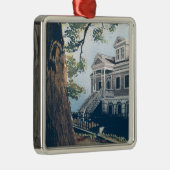 Galveston Aquarell, William 1876 Weber bringen Ornament Aus Metall (Rechts)