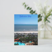 Galveston Bay Postcard Postkarte (Stehend Vorderseite)