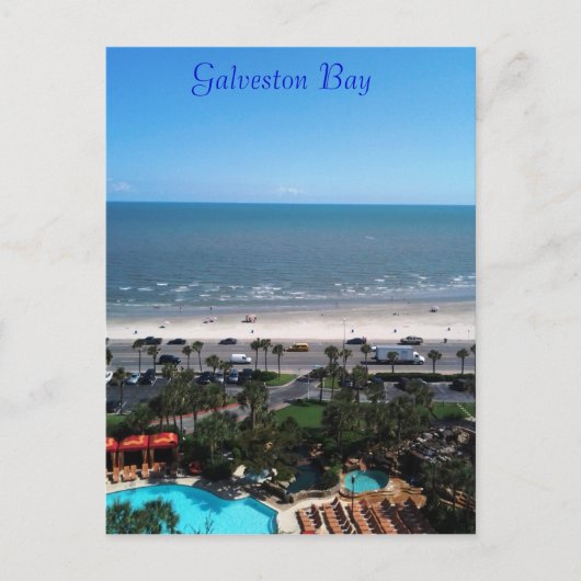 Galveston Bay Postcard Postkarte (Vorderseite)