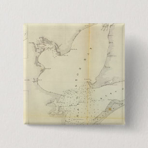 Galveston Bay, Texas Button