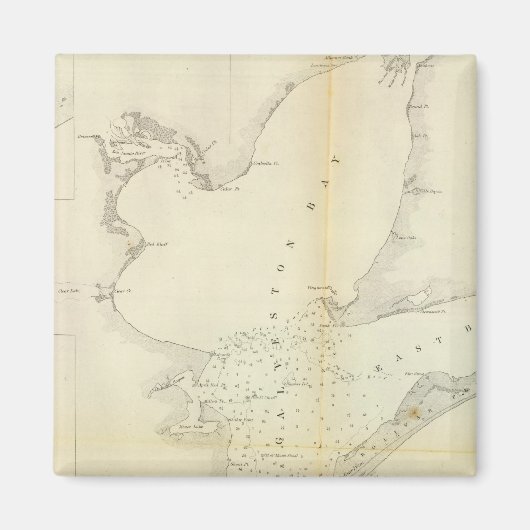 Galveston Bay, Texas Magnet (Vorne)