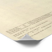 Galveston Bay, Texas Poster (Ecke)