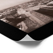 Galveston Bay TX Foto 1910 Poster (Ecke)