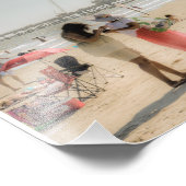 Galveston Beach Fotodruck (Ecke)