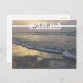 Galveston Beach Texas Travel Postkarte (Vorne/Hinten)