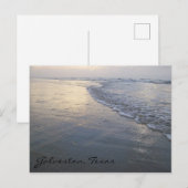 Galveston Beach Texas Travel Postkarte (Vorne/Hinten)