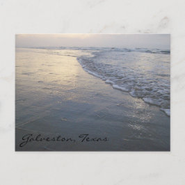 Galveston Beach Texas Travel Postkarte