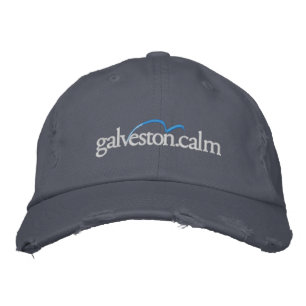 Galveston.calm: Galveston Island Cap Bestickte Baseballkappe