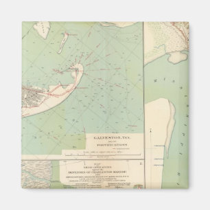 Galveston, Charleston Harbour, Port Hudson Magnet