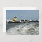 Galveston Ferry Landing Postkarte (Vorne/Hinten)