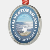 Galveston Island (C) Ornament Aus Metall (Links)
