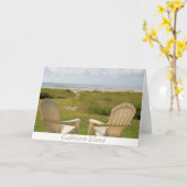 Galveston Island Grußkarte Karte (Gelbe Blume)