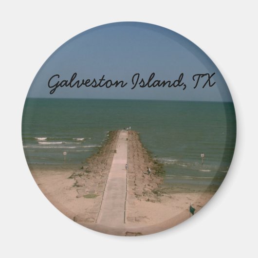 Galveston Island Magnet (Vorne)