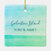 Galveston Island Ornament (Rückseite)