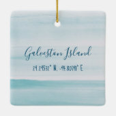 Galveston Island Ornament (Rückseite)