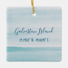 Galveston Island Ornament
