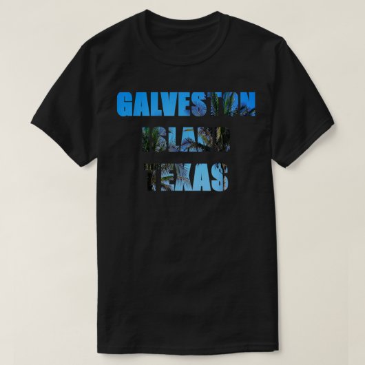 Galveston Island Teas T-Shirt  (Design vorne)