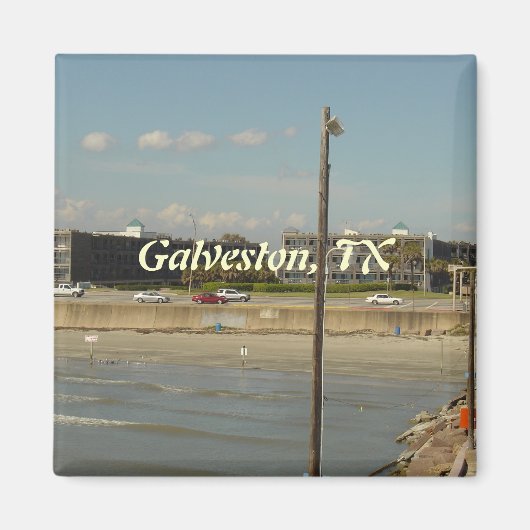 Galveston Island, Texas Magnet (Vorne)