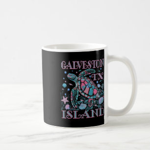 Galveston Island Tx Schildkrötenliebhaber Bunter S Kaffeetasse