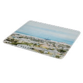 Galveston Küste, Strand- und Stadtansicht Schneidebrett (Ecke)