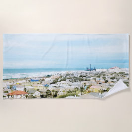 Galveston Küste, Strand- und Stadtansicht Strandtuch
