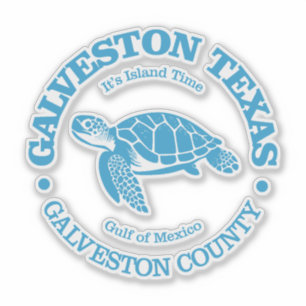 Galveston (Meeresschildkröte) Aufkleber