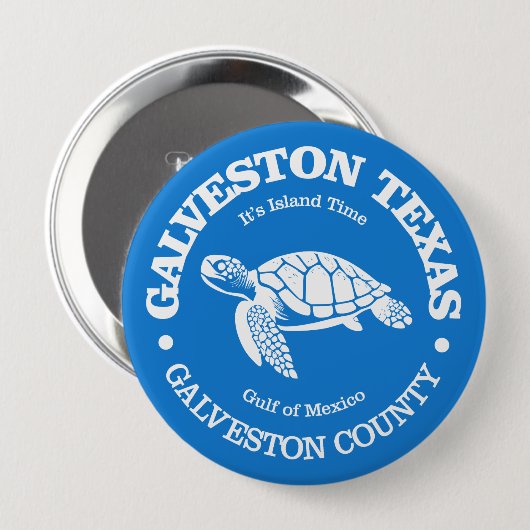 Galveston (Meeresschildkröte) Button (Vorne & Hinten)