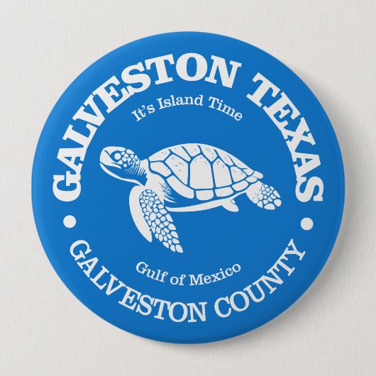 Galveston (Meeresschildkröte) Button (Vorderseite)