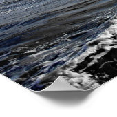 Galveston Sea Wall Poster (Ecke)