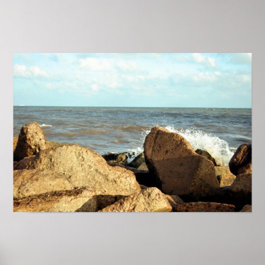 Galveston Seawall Poster (Vorne)