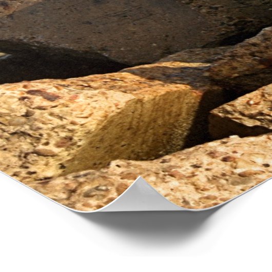 Galveston Seawall Poster (Ecke)