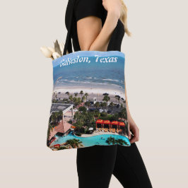 Galveston, Texas All-Over-Print-Tragetasche Tasche