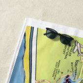 Galveston Texas Beach Handtuch (Beispiel)