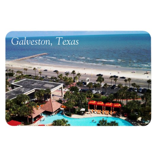 Galveston, Texas Magnet (Horizontal)