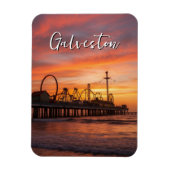 Galveston Texas Magnet (Vertikal)