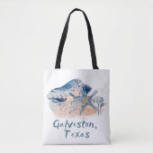 Galveston Texas Muscheln  Tasche (Vorderseite)