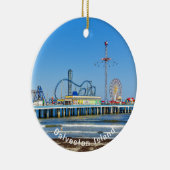 Galveston, Texas, Pleasure Pier, Keramik Ornament (Rechts)