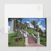 Galveston, Texas Postcard Postkarte (Vorne/Hinten)