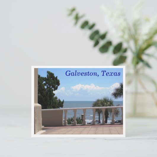 Galveston, Texas Postcard Postkarte (Stehend Vorderseite)