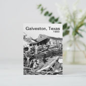 Galveston, Texas Postkarte (Stehend Vorderseite)