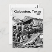 Galveston, Texas Postkarte (Vorne/Hinten)