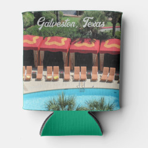 Galveston, Texas - San Luis Hotel Sonnendeck - Dosenkühler