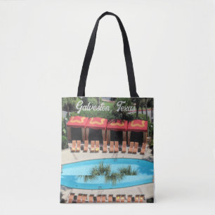 Galveston, Texas - San Luis Hotel Sundeck - Tasche