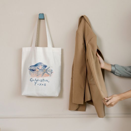 Galveston Texas Seashells Tragetasche